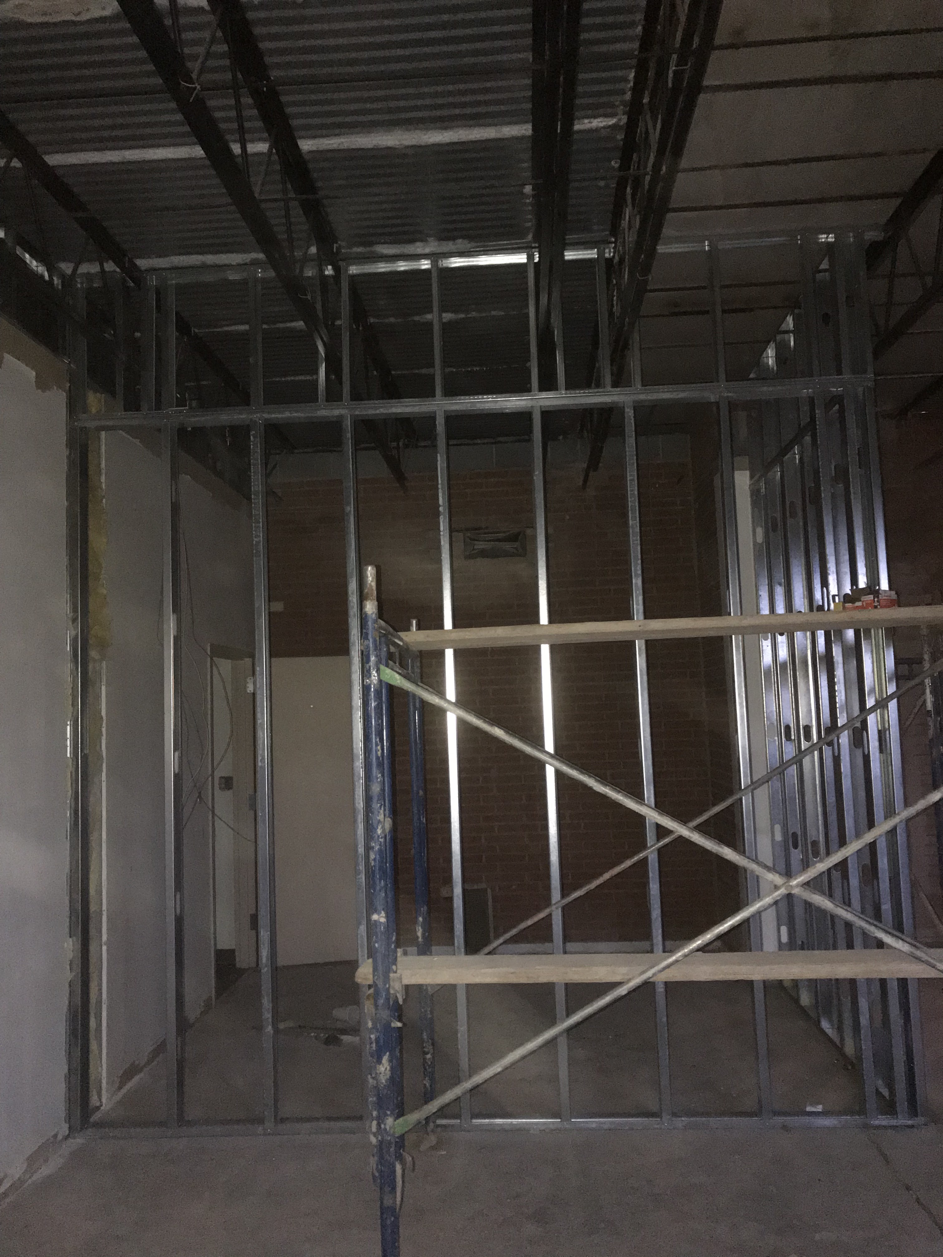 Modern office build interior